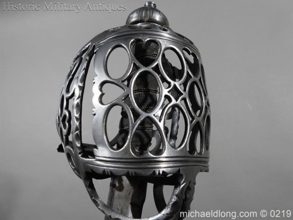Scottish Basket Hilted Backsword c1760 - Image 21