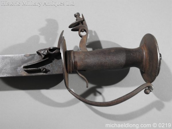 Indian Combination Sword and Flintlock Pistol - Image 11