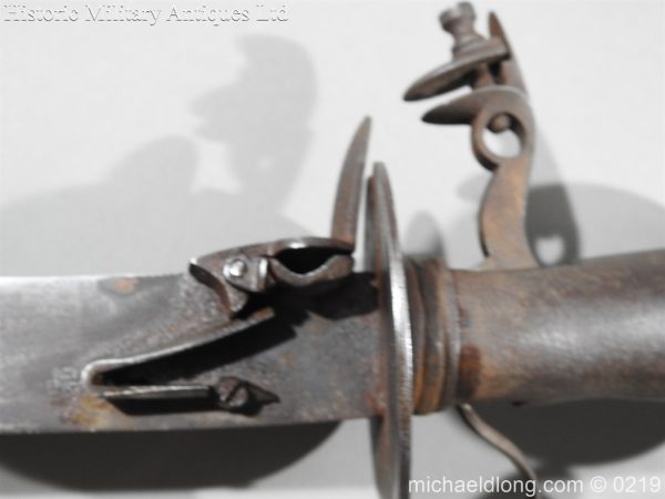 Indian Combination Sword and Flintlock Pistol - Image 12