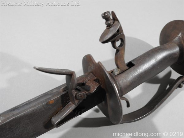 Indian Combination Sword and Flintlock Pistol - Image 13