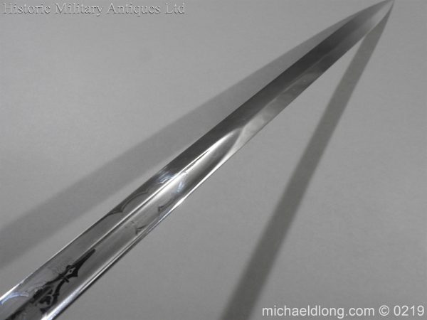Royal Naval WW1 Presentation Sword - E Evans D S O - Image 19