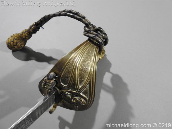 Royal Naval WW1 Presentation Sword - E Evans D S O - Image 21
