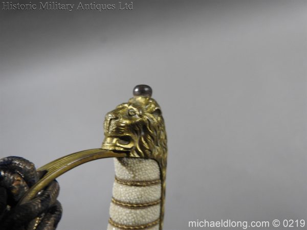 Royal Naval WW1 Presentation Sword - E Evans D S O - Image 24