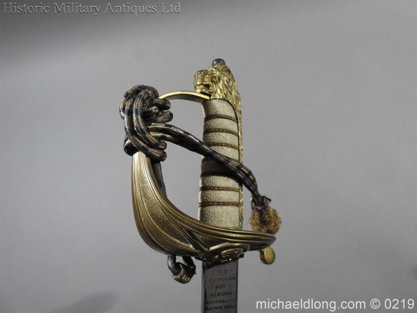 Royal Naval WW1 Presentation Sword - E Evans D S O - Image 25