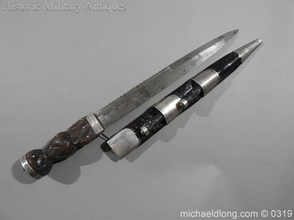 Presentation Silver Scottish Dirk dated 1847