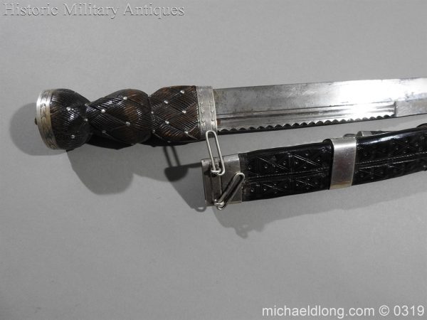 Presentation Silver Scottish Dirk dated 1847 - Image 5
