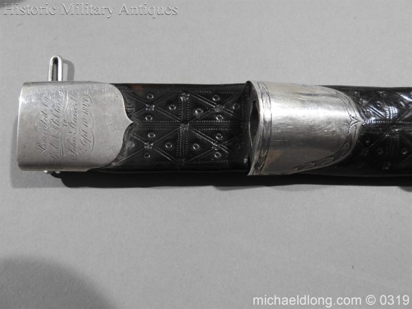 Presentation Silver Scottish Dirk dated 1847 - Image 9
