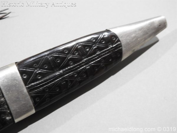 Presentation Silver Scottish Dirk dated 1847 - Image 16