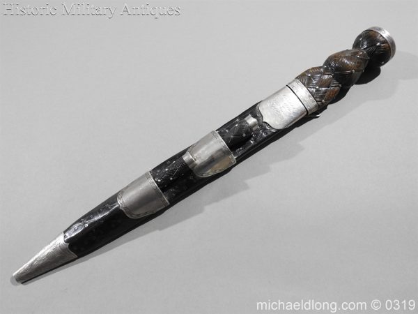 Presentation Silver Scottish Dirk dated 1847 - Image 26