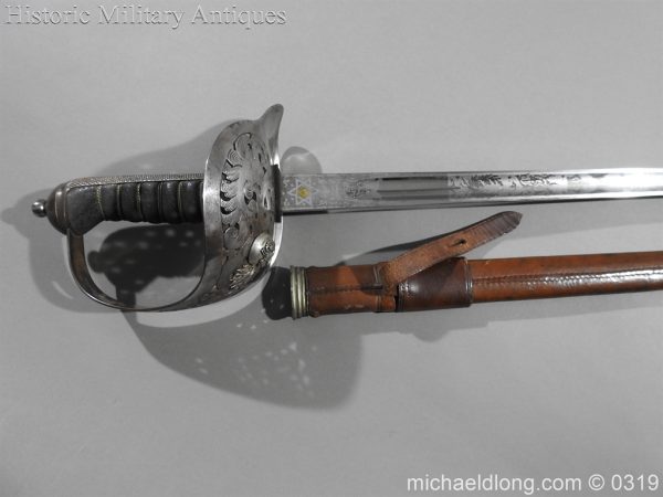 Northumberland Fusiliers Victorian Officer's Sword - Image 2