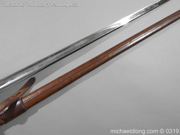 Northumberland Fusiliers Victorian Officer's Sword - Image 3