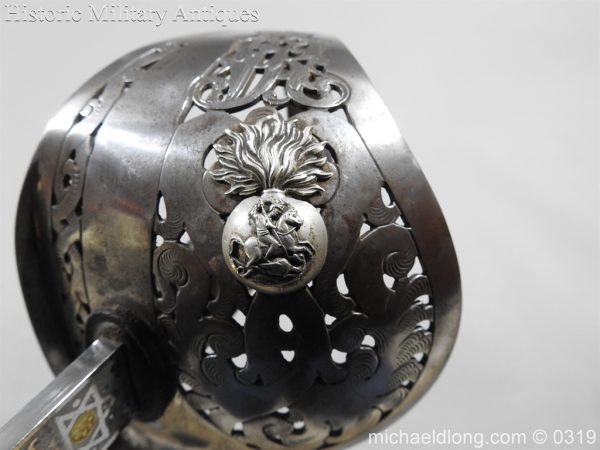 Northumberland Fusiliers Victorian Officer's Sword - Image 22