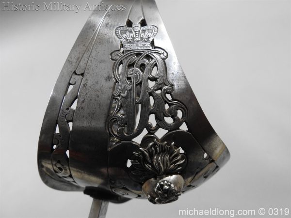 Northumberland Fusiliers Victorian Officer's Sword - Image 23