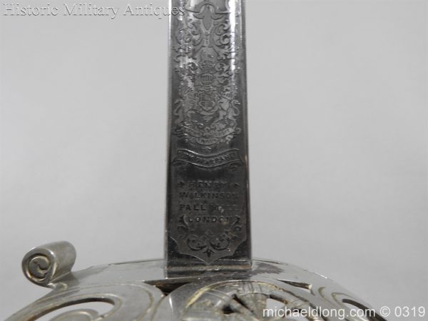 Civil Service Rifles Sword by Wilkinson Sword - Image 12