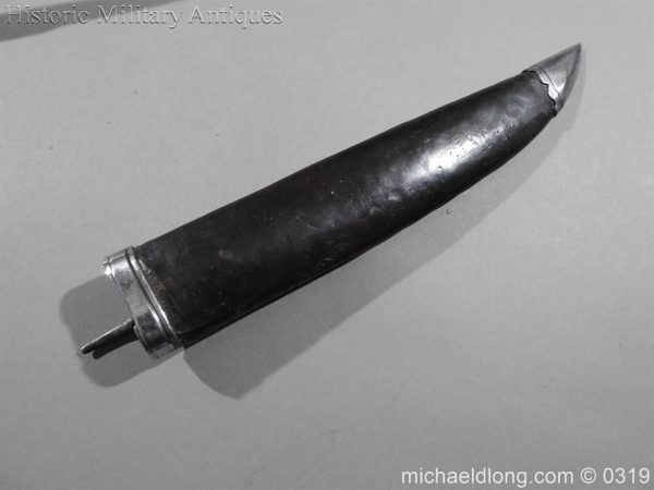 Indian Bowie Knife 19 century - Image 4