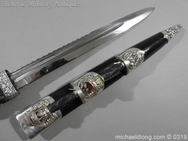 Gordon Highlander Officer's Silver Mounted Dirk - Image 3