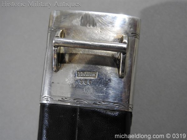 Gordon Highlander Officer's Silver Mounted Dirk - Image 11