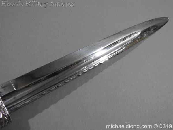 Gordon Highlander Officer's Silver Mounted Dirk - Image 12