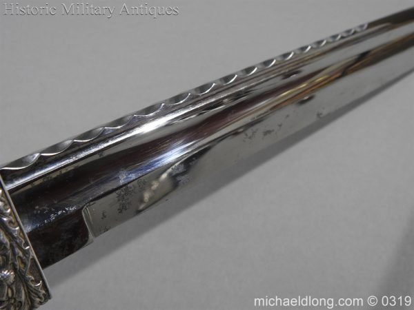 Gordon Highlander Officer's Silver Mounted Dirk - Image 14