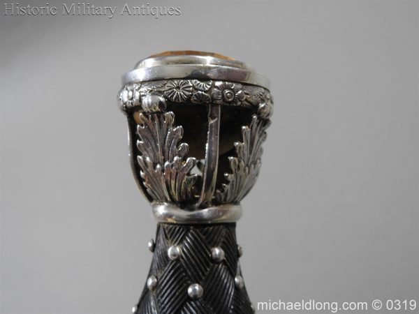 Gordon Highlander Officer's Silver Mounted Dirk - Image 16