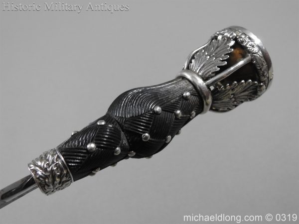 Gordon Highlander Officer's Silver Mounted Dirk - Image 19