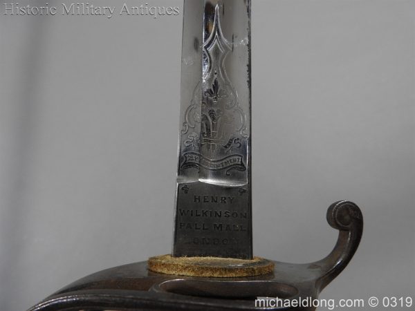 West Somerset 1821 Cavalry Officer's Sword by Wilkinson - Image 18