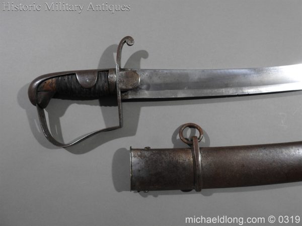 British 1796 Light Cavalry Sword By Dawes Birmingham - Image 2