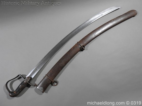 British 1796 Light Cavalry Sword By Dawes Birmingham - Image 5