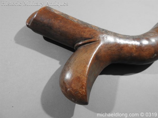 Fiji Island Oceanic Gun Stock War Club - Image 12