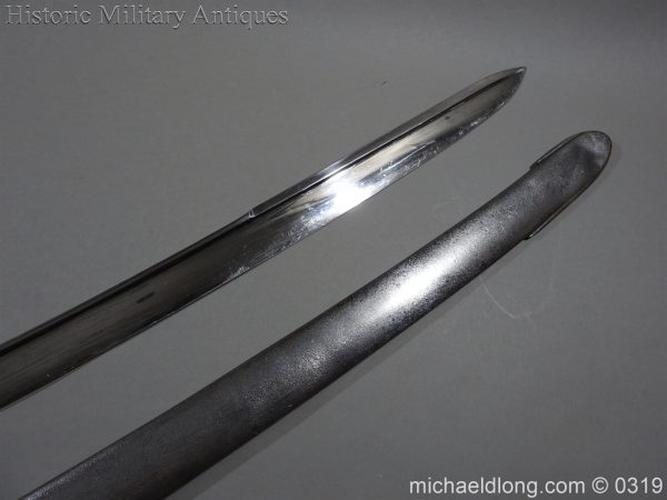 1796 British Officer's Light Cavalry Pipe back Sword - Image 4