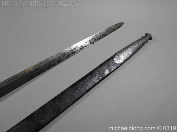 Scottish Basket Hilted Broadsword and Scabbard - Image 4