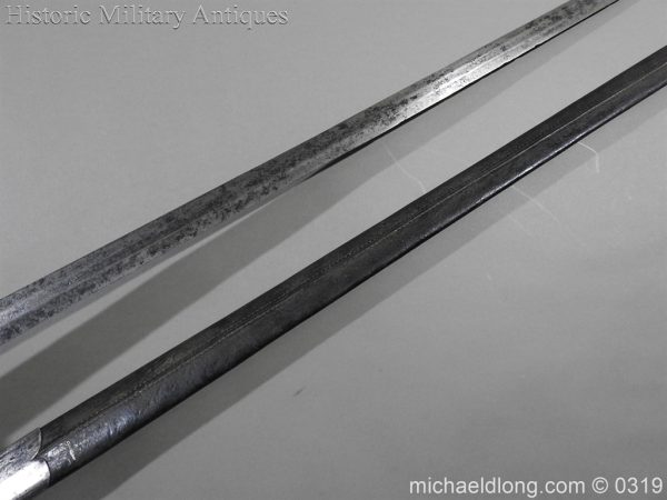Scottish Basket Hilted Broadsword and Scabbard - Image 7