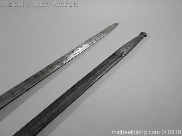Scottish Basket Hilted Broadsword and Scabbard - Image 8