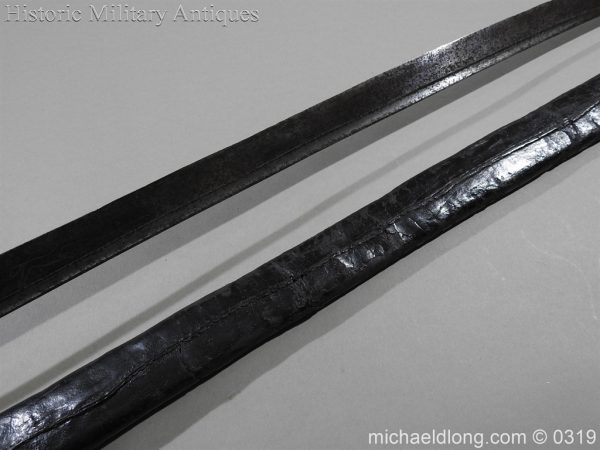 British Naval Slot Hilt Officer's Sword C 1780 - Image 7