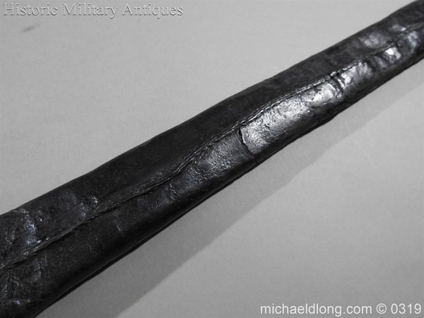 British Naval Slot Hilt Officer's Sword C 1780 - Image 11