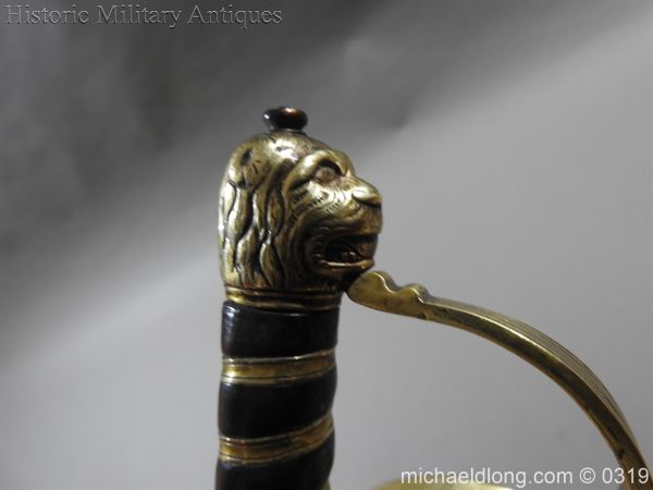 British Naval Slot Hilt Officer's Sword C 1780 - Image 21