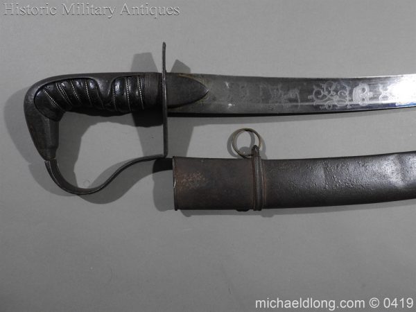 Georgian 1796 Officer's Cavalry Sword - Image 2