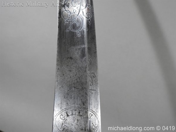 Georgian 1796 Officer's Cavalry Sword - Image 14
