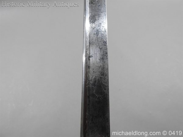 Irish Rifle Brigade Officer's Sword - Image 15