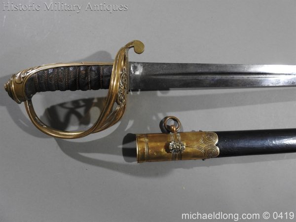 British 1845 Officer's Sword by Wilkinson with Gill Blade - Image 2