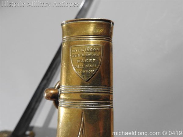 British 1845 Officer's Sword by Wilkinson with Gill Blade - Image 9