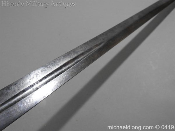 British 1845 Officer's Sword by Wilkinson with Gill Blade - Image 14