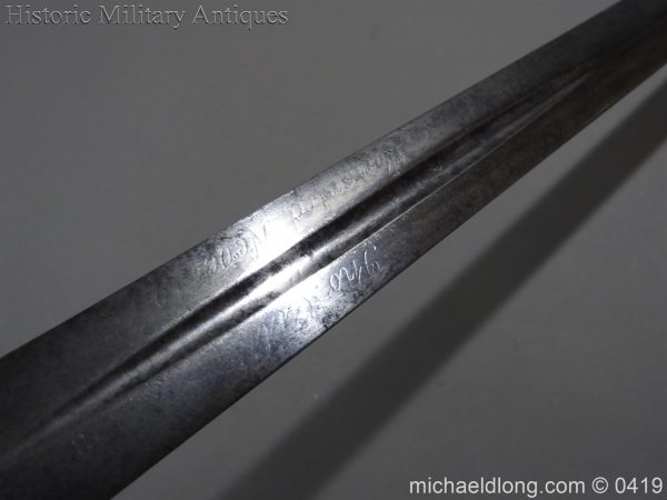 British 1845 Officer's Sword by Wilkinson with Gill Blade - Image 15