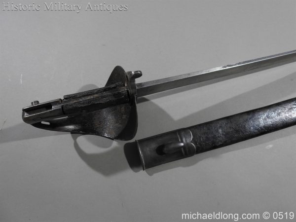 British 1859 Pattern Cutlass Bayonet - B72 - Image 2