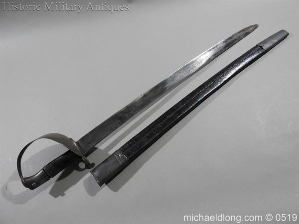 British 1859 Pattern Cutlass Bayonet - B72 - Image 4