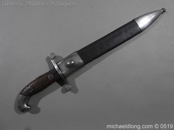 Spanish Model 1907 Artillery Bolo Bayonet - B100 - Image 14