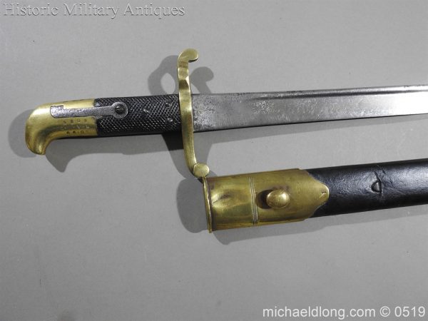 British 1855 Sapper and Miners Lancaster Sword Bayonet - B102 - Image 2