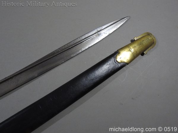 British 1855 Sapper and Miners Lancaster Sword Bayonet - B102 - Image 4