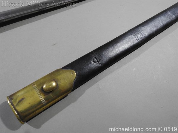 British 1855 Sapper and Miners Lancaster Sword Bayonet - B102 - Image 9