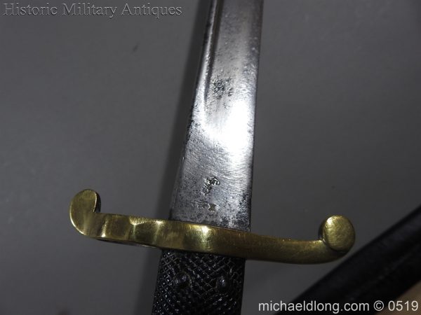 British 1855 Sapper and Miners Lancaster Sword Bayonet - B102 - Image 14